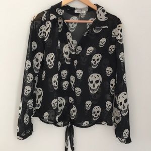 Skull Blouse